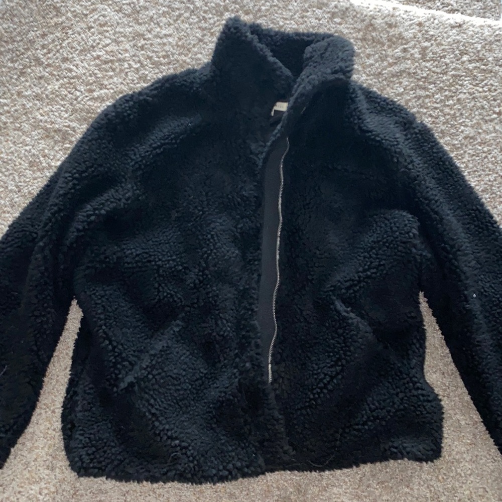 Pacsun oversized sherpa jacket